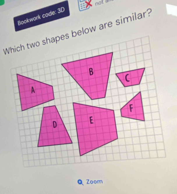 not am 
Bookwork code: 3D 
Zoom