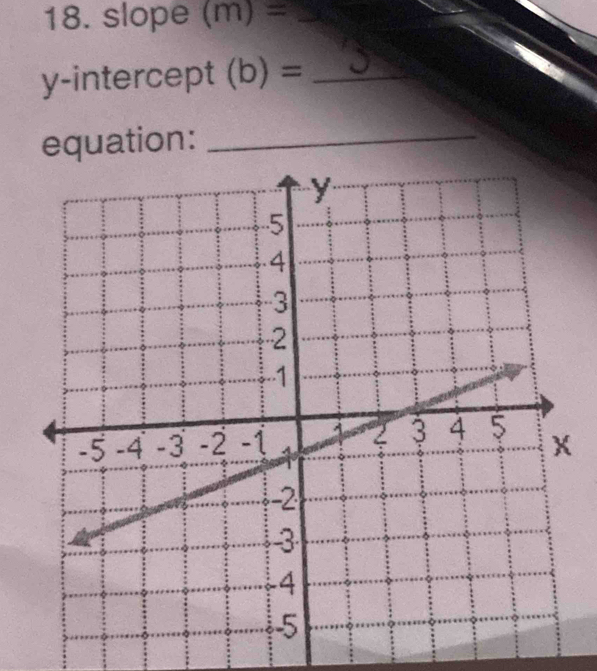 slope (m)= _
y -interc EM (b)= _ 
equation:_