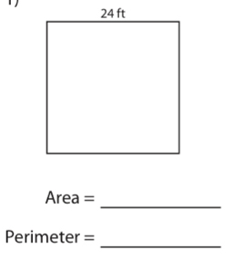 1 
_
Area =
_
Perimeter =