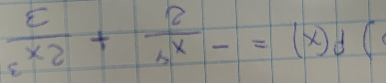 f(x)= 5/3 x+ 5/2 