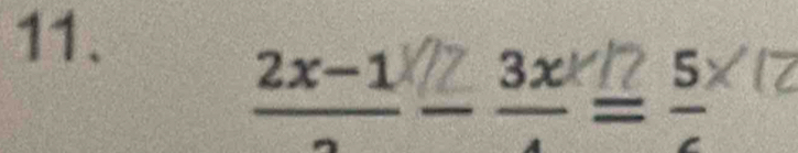 2x-1// 3x /2 5