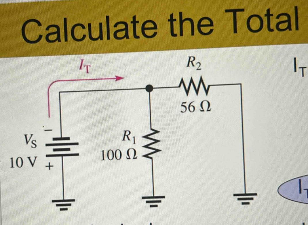 Calculate the Total
It