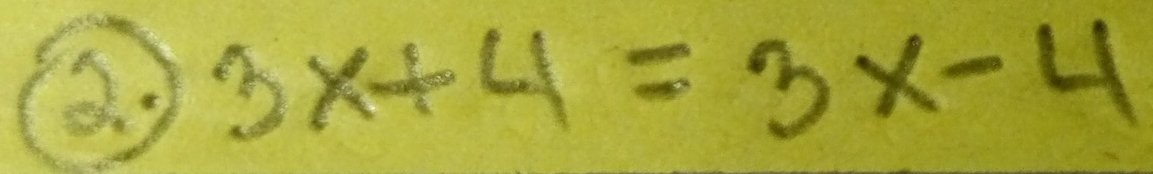 3x+4=3x-4