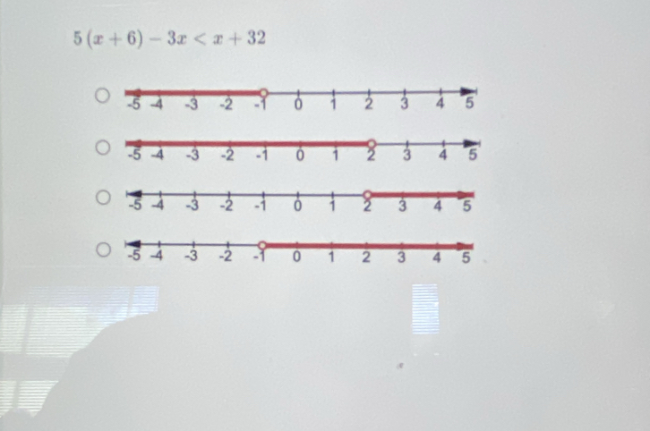 5(x+6)-3x