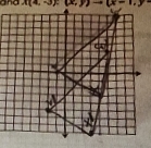 a  e A(4,4) (x,y)to (x-1,y