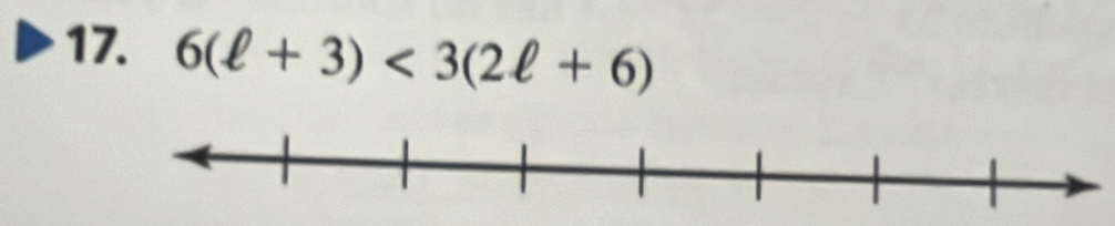 6(ell +3)<3(2ell +6)