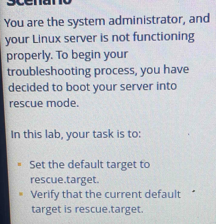 Solved: You are the system administrator, and your Linux server is not ...