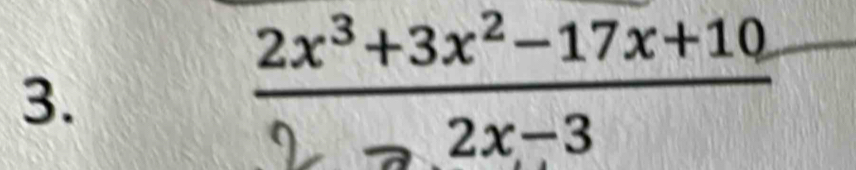 2x³+3x²−17x+10