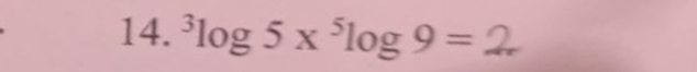 ^3log 5x^5log 9=