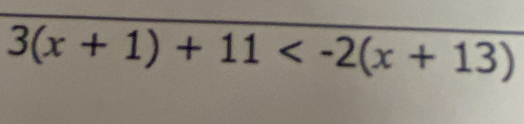 3(x+1)+11