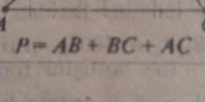 P=AB+BC+AC