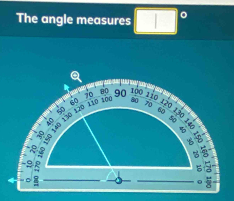 The angle measures □°