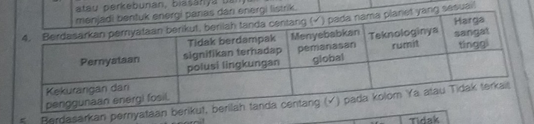 perkebunan, biasánya ta 
rik. 
esuail 
# Rerdasarkan pernyata 
Tidak