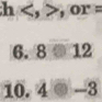 h,or=
6 8bigcirc 12
10. 4bigcirc -3