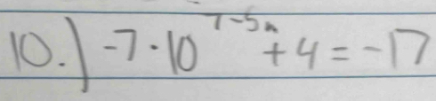 1 -7· 10^(7-5)+4=-17