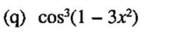 cos^3(1-3x^2)