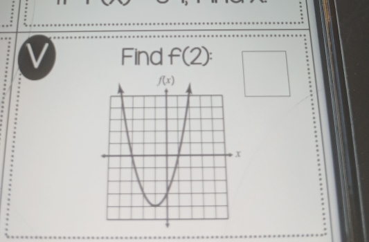 Find f(2)