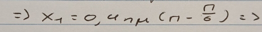 Rightarrow x_1=0,4nmu (n- n/6 )=1