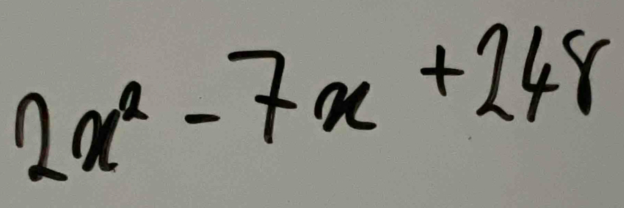 2x^2-7x+248