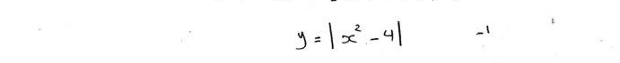 -x-2x
y=|x^2-4| -1