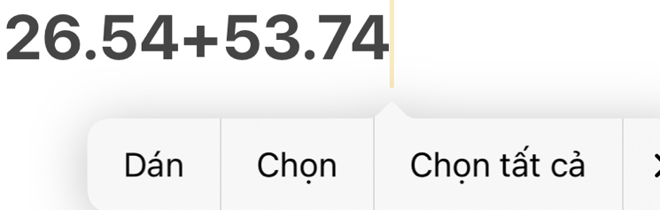 26.54+53.74
Dán Chọn Chọn tất cả