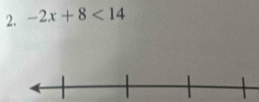 -2x+8<14</tex>
