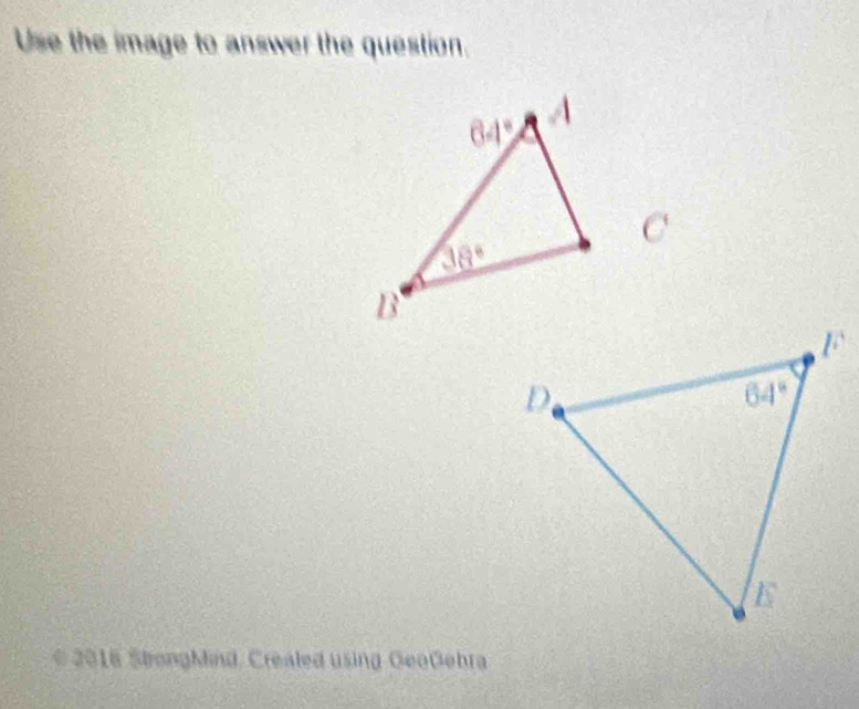 Use the image to answer the question.
C
* 2016 SbongMind, Crealed using Geoßehra