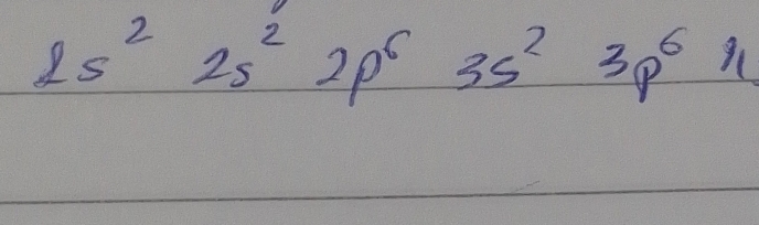 2s^22s^22p^63s^23p^611