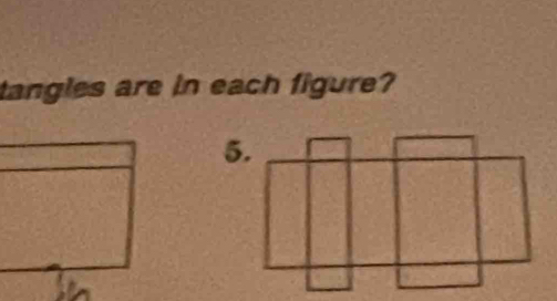 tangles are in each figure? 
5.