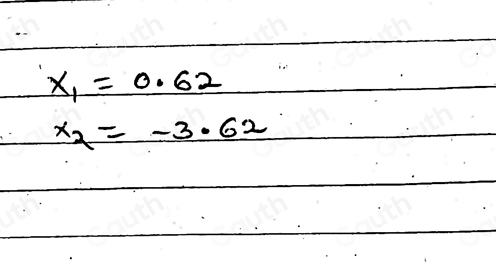 Solved: Determine the exact roots of x^2-2.25=-3x using the quadratic ...