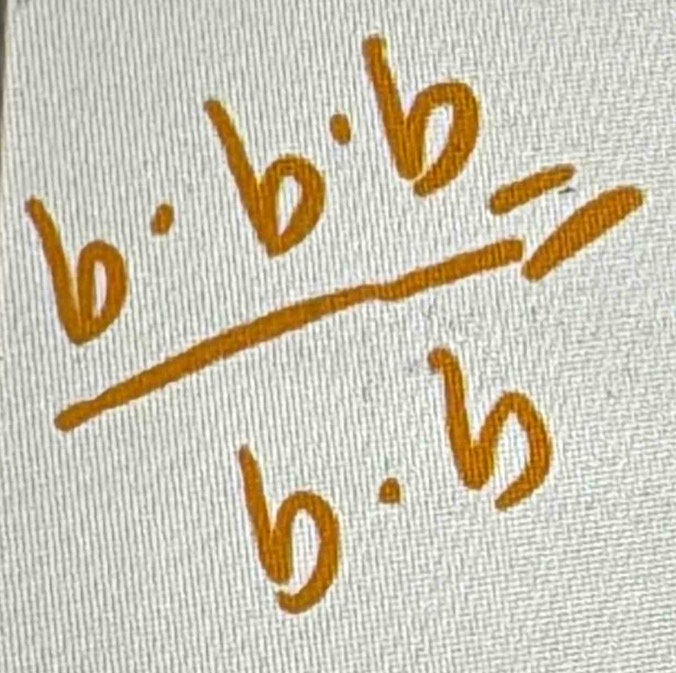  6· b^b/b· b 