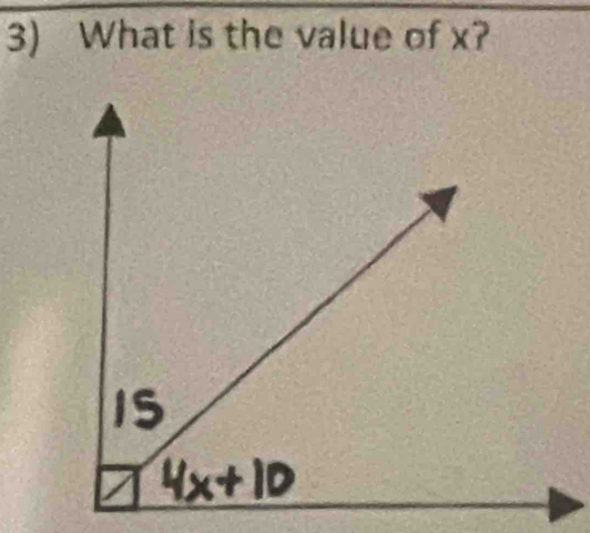 What is the value of x?