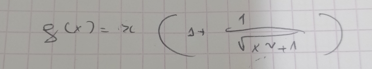 8(x)=x(1+ 1/sqrt(xv+1)+1 )