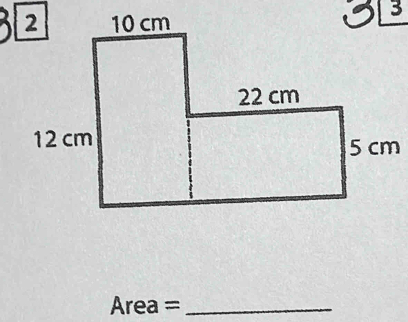 3
Area = _