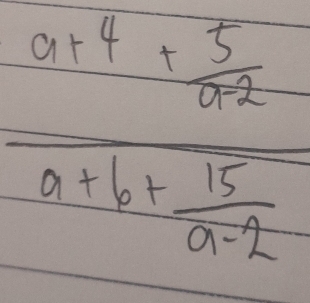 frac _ 0.4+ 5/0.2 frac 50.2+ 15/0.2 