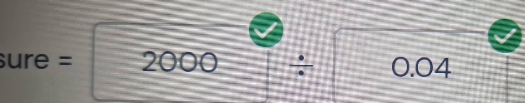 Solved: ure= 2000 0.04 [Others]