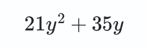 21y^2+35y