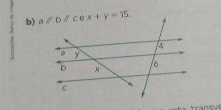 x+y=15.
rans ve