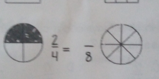  2/4 =frac 8