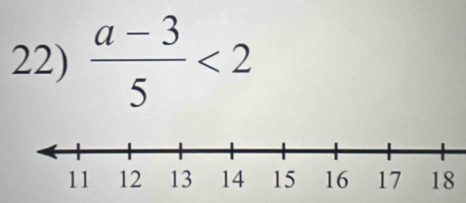  (a-3)/5 <2</tex>