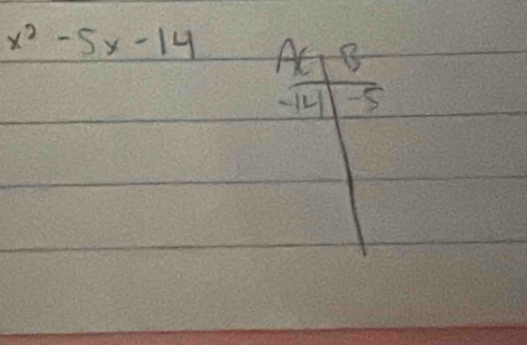 x^2-5x-14 frac  3/5 + 5/7 frac 1endarray 