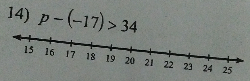 p-(-17)>34