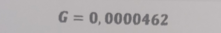 G=0,0000462