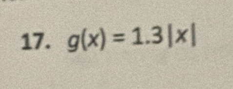 g(x)=1.3|x|