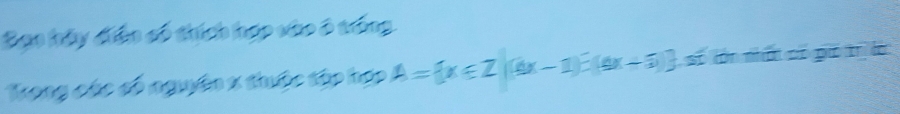 -(4x-5)
A= x∈ Z|k∈ -1=4x-