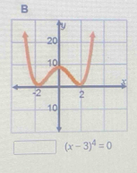 □ (x-3)^4=0