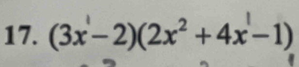 (3x-2)(2x^2+4x-1)