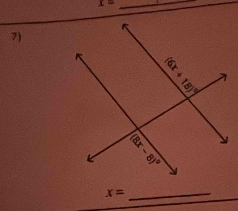 x= _
7)
x= _