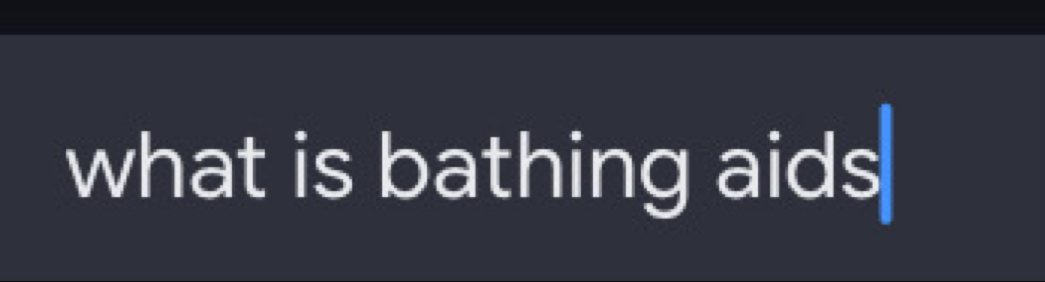 what is bathing aids