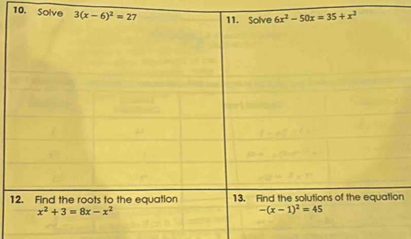 Solve
1n